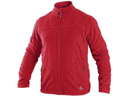 Mikina CXS GRANBY, pánska, fleece, červená, veľ. S