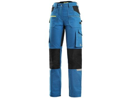 Kalhoty CXS STRETCH, dámské, středně modro - černé Kalhoty CXS STRETCH, dámské, středně modro - černé