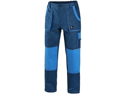 Kalhoty do pasu CXS LUXY JOSEF, pánské, modro-modré